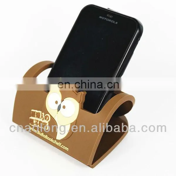Newest Custom New Designs Soft Pvc,rubber Cellphone Holder