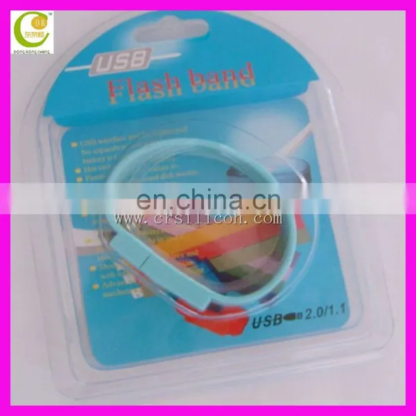 Giveaway Wholesale Bulk 16GB Bracelet Promotional Gift Cheap Usb Flash Drive photo-2