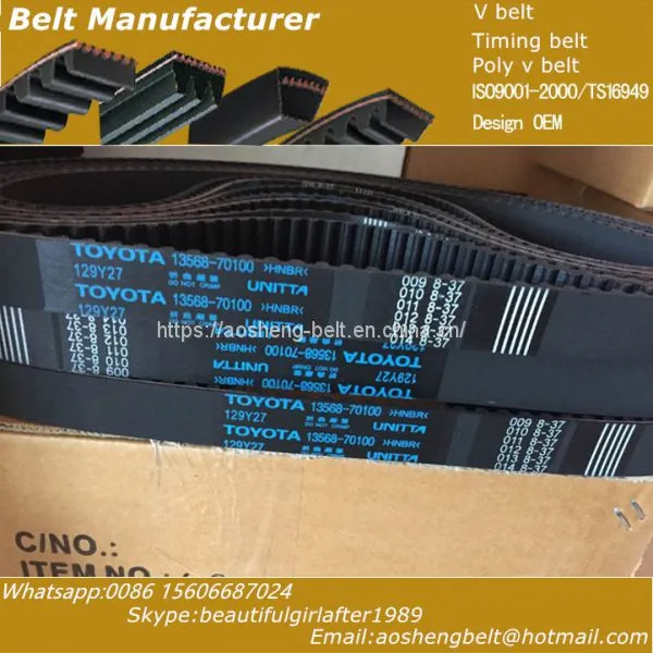 CR/HNBR Timing Belt OEM23356-42200/83RU19/24312-02501/100yu20/24312-22611/110s8m22 Auto Belt for Hyundai Engine Belt Rubber Transmission Belt photo-4