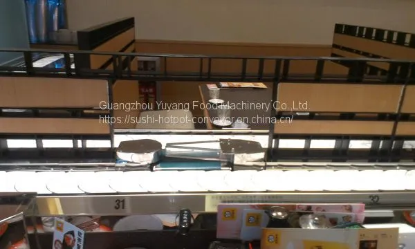 Sushi Conveyor Belt Fast / Safe Food Delivery System photo-3
