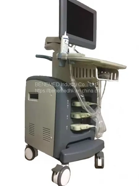 Premium Trolly Color Doppler System Ultrasound Scanner 2D, 3D, 4D photo-2