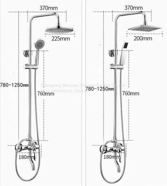 Chirldren Shower Set Head Shower Railfall Kinds of Shower Sprinkle Nozzle photo-5