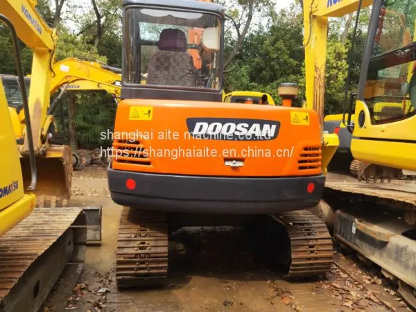 Second Hand 100% Original Doosan/Daewoo DH55 Mini Excavator for Sale photo-3