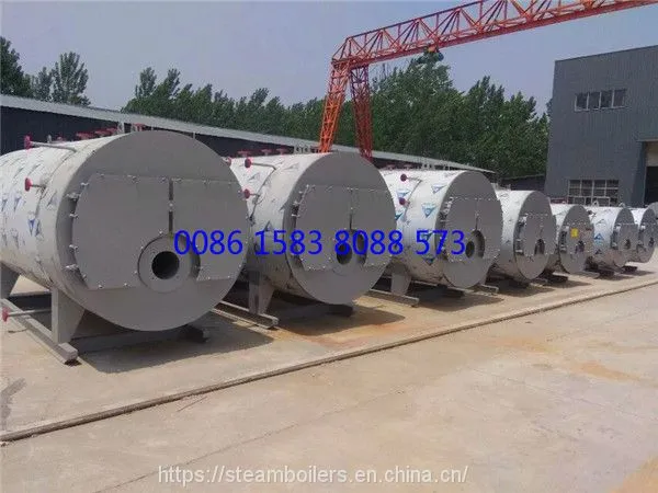3t/H Industrial Horizontal Firetube LNG LPG Natural Gas Fired Steam Boiler for Brewery Plant photo-5