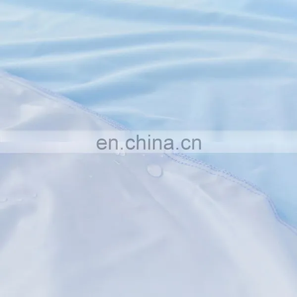 White 90gsm Knitting Laminated With TPU 100% Polyester Fabric