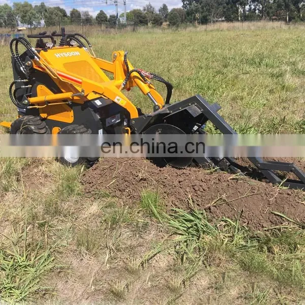 Garden Digging Small Skid Steer Trencher photo-2