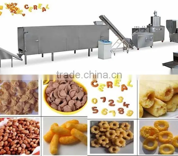 Fully Automatic Twin Screw Extruder Food Snacks Machine photo-6