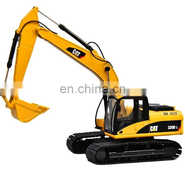 Мини-модель экскаватора Cat 320DL из высококачественного стального сплава 1/50