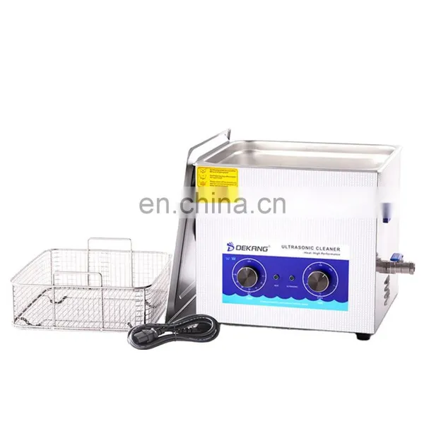 15L DK-1500H Professional Mechanical Manual Ultrasonic Cleaner, Nail Care Tools Cleaning Equipment
