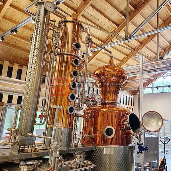 1000L Full Copper Still/Gin Vodka Rum Whiskey/Red Copper Distilling Equipment photo-5