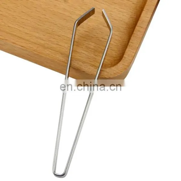 New Fish Bone Tweezers Stainless Steel Flat and Slant Tweezers Tongs Pliers Pincer Remover Tool Seafood Tools photo-5