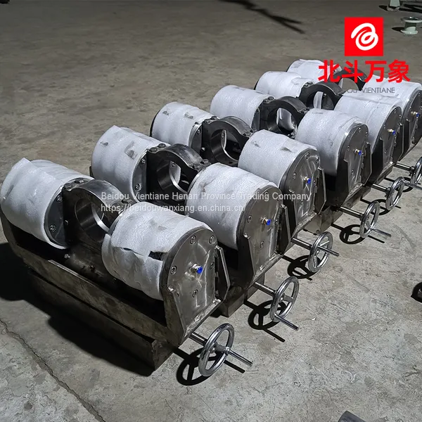 Stainless Steel Horizontal Pneumatic Corrector With Sensors