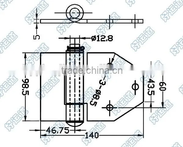 01319 Wingbody Trailer Hinges photo-2