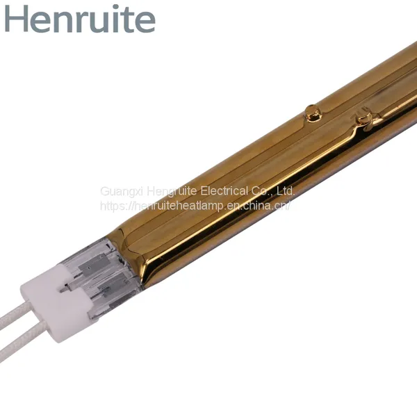 240v 3400w Glass Material Twin Shortwave Infrared Halogen Heaters Emitter photo-5