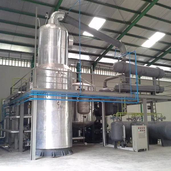 High Recovery Rate Used Engine Oil Purification And Distillation Equipment photo-2