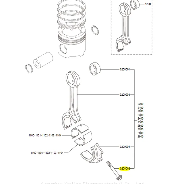 37519-30300 Connecting Rod Bolt Suit For Mitsubishi S6R photo-2