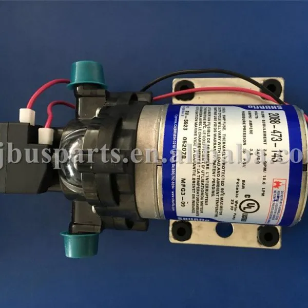 2088-473-143 4008-131-A65 Cooling System Shurflo Revolution Bus Water Pump China Higer Bus photo-3
