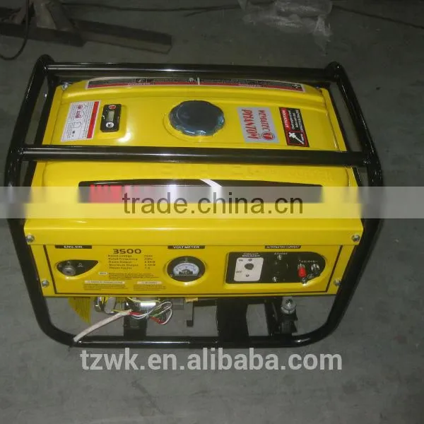 2.8kw/kva Wemac Electric Start With Battery, High Frequency, Copper 210cc Displacement, Low Noise, Nature Gas Generator photo-2