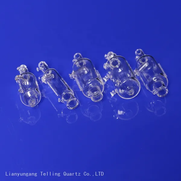 Detection Device Quartz Fitting Quartz Glass Tube photo-3