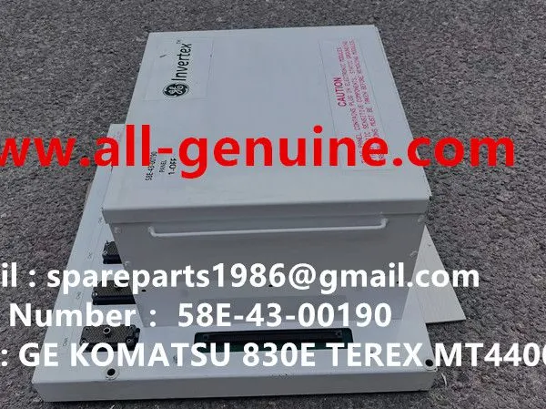 58E-43-00190 CONTROL ASSY GE MT4400AC MT3600 KOMATSU 8830E 930E TEREX BELAZ 75131 MINING DUMP TRUCK HAULER