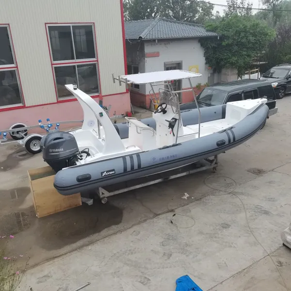 Alibboat/fibre Reinforced Boat、PVC Thickening Boat Rib Boat Fiberglass Assault Boat，Yacht photo-3