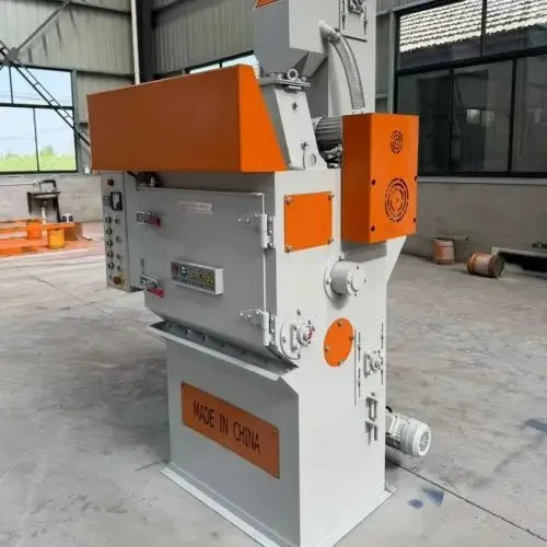 Q32 Drum Belt Shot Blasting Machine, Automatic Sanding Machine, Track Shot Blasting Machine, Screw Bolt Casting Forging, Automotive Parts photo-3