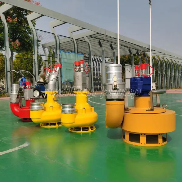 HWP-4 Hydraulic Submersible Pump Hydraulic Slurry Discharge Pump photo-4