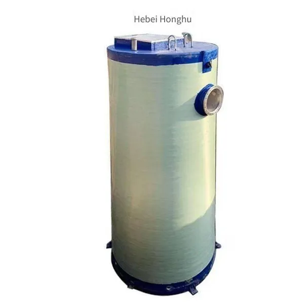 Manufacturer of Tongchuan River Interception Integrated Pumping Stations / High-strength Wound Fiberglass Reinforced Plastic Pumping Stations photo-2