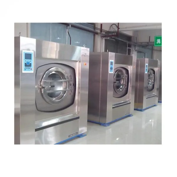 Factory Industrial Laundry Equipment Commercial Washer Dryer Washing Drying Machine for Garment Washing and Washing Plant photo-2