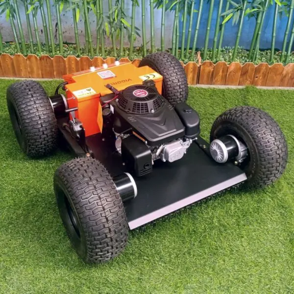 Vigorun VTW550 Power Mowers Hazard-Free From Wildlife Industrial 4-Stroke Robot Tondeuse for Residential Green Spaces