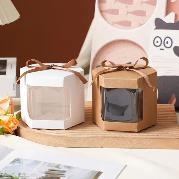 New Design Paper Food Grade Packaging Box With Window photo-4