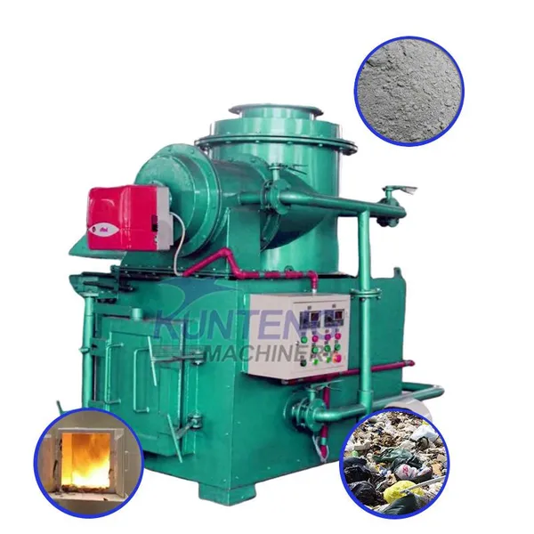 High Quality Waste Treatment Plant Mini Industrial Waste Incinerators Machine EPC