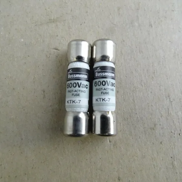 600V 12A KTK-12 Ceramic Fuse Cartridge IEC Standard Compliant photo-2
