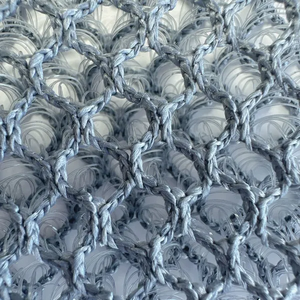 10mm Grey 3D Spacer Bigger Mesh Hole Fabric for Automotive Industry Weight of 530GSM With Great Breathability photo-2