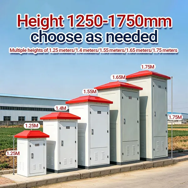 Waterproof Rainproof Fiberglass Well House Leakage Proof FRP Pump Room for Open Air Installation