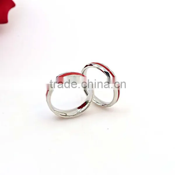 New Product Couple Rings Jewelry Silver Stainless Steel Rings Supplier's Choice photo-3