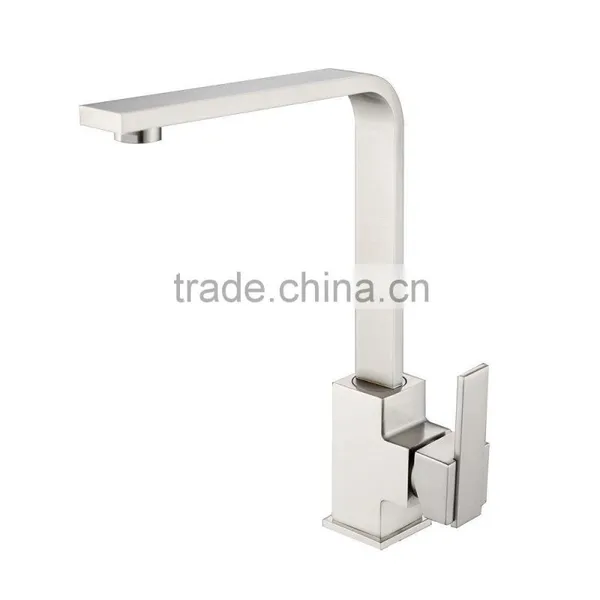 No.K003 Desk Mounted Chrome Palting Kitchen Faucet, Brass Sink Faucet photo-2