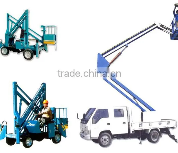 10-15m Lifting Height Crank Arm Folding Work Platform photo-4
