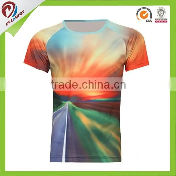 Cheap New Model Design Polyester T- Shirts White photo-4