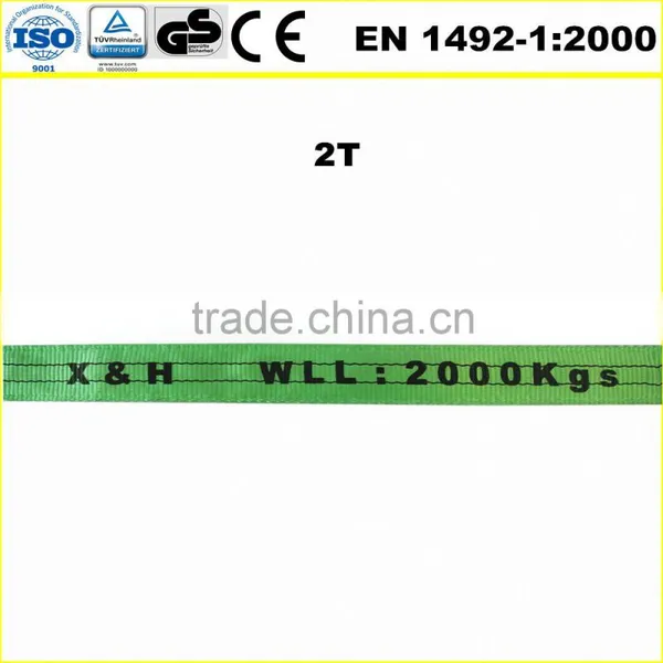 2T Double Flat Polyester Lift Sling photo-3