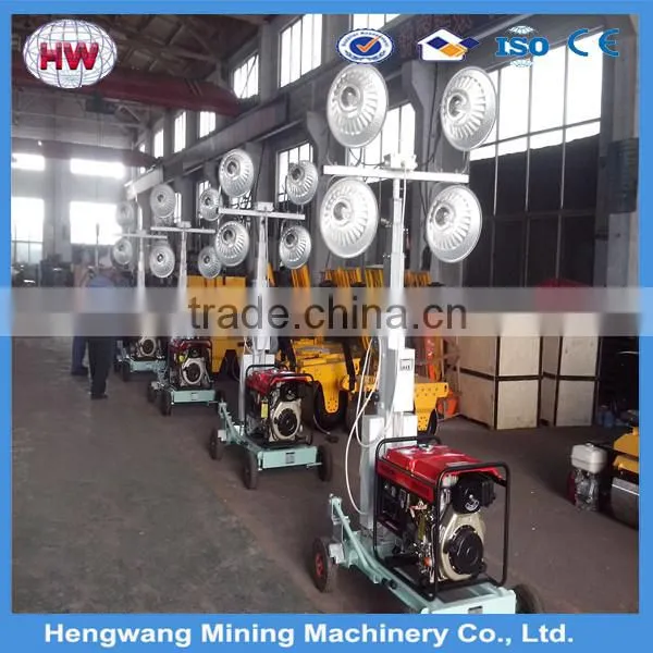 High Quality 2*1000W Construction Engineering Led Light Tower photo-2