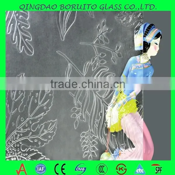 Competitive Price 5mm Baroque Patterned Glass photo-3