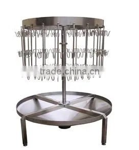 Handle Chicken Blood Groove of Poultry Slaughter Line (hang Chickens) in 2015