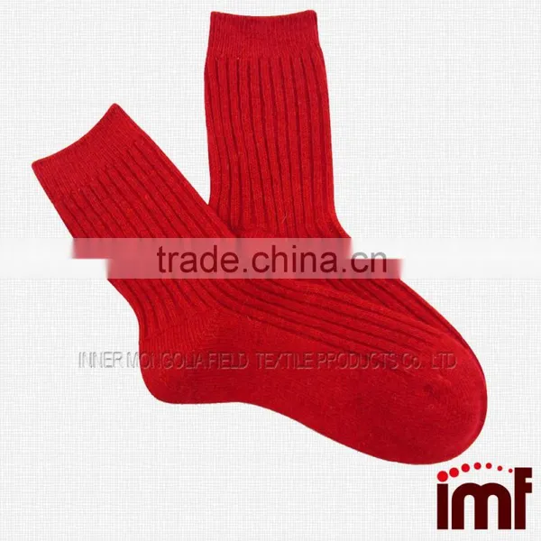 Hand Knitted Sex Young Boy Merino Wool Tube Socks photo-2