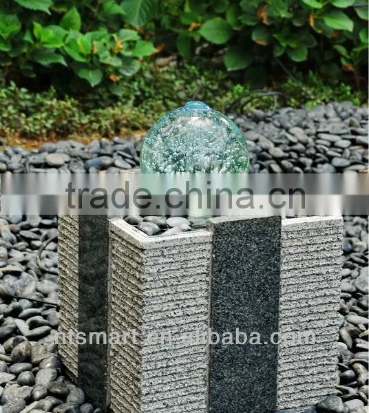Fountain With Crystal Ball