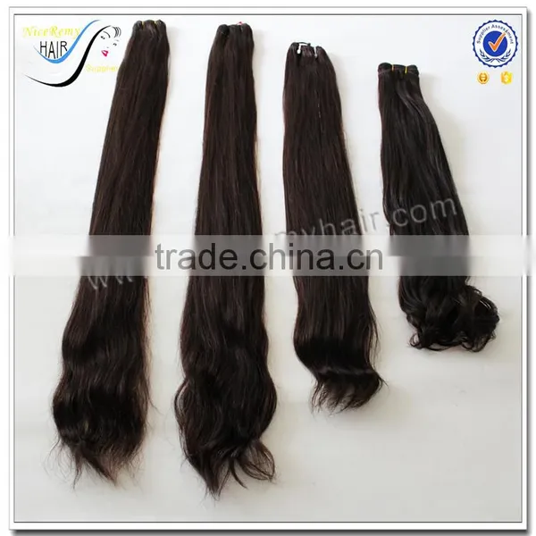 Wholesale Natural Black Weave Hair 100% Virgin Brazilian Human Hair photo-6