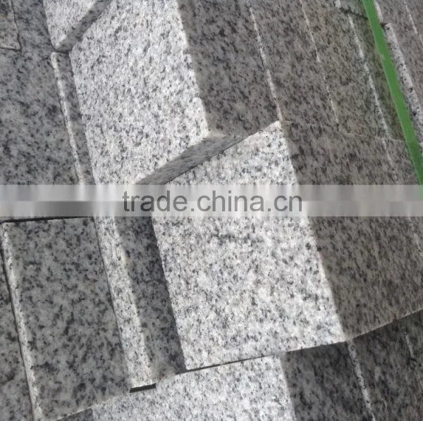Grey Sardo cube stone, flamed cube stone
