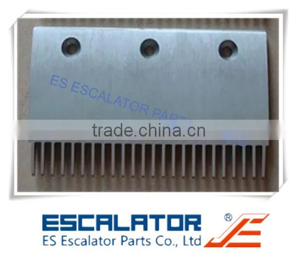 24T Escalator Aluminum Comb Plate For Thyssen Escalator Spare Parts