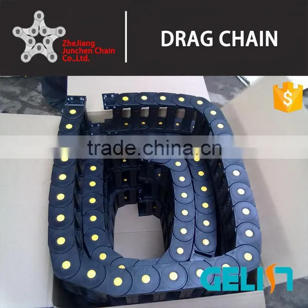 CNC Plastic Lone Life Nylon Protect Wire Carrier Electric Cable Drag Chain photo-4