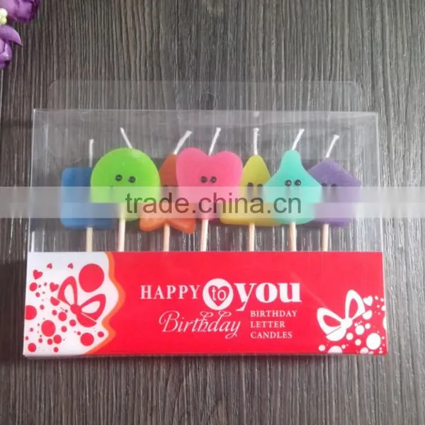 Novelty New Designed Decorative Scented Birthday Candle Favor Wholesale photo-2
